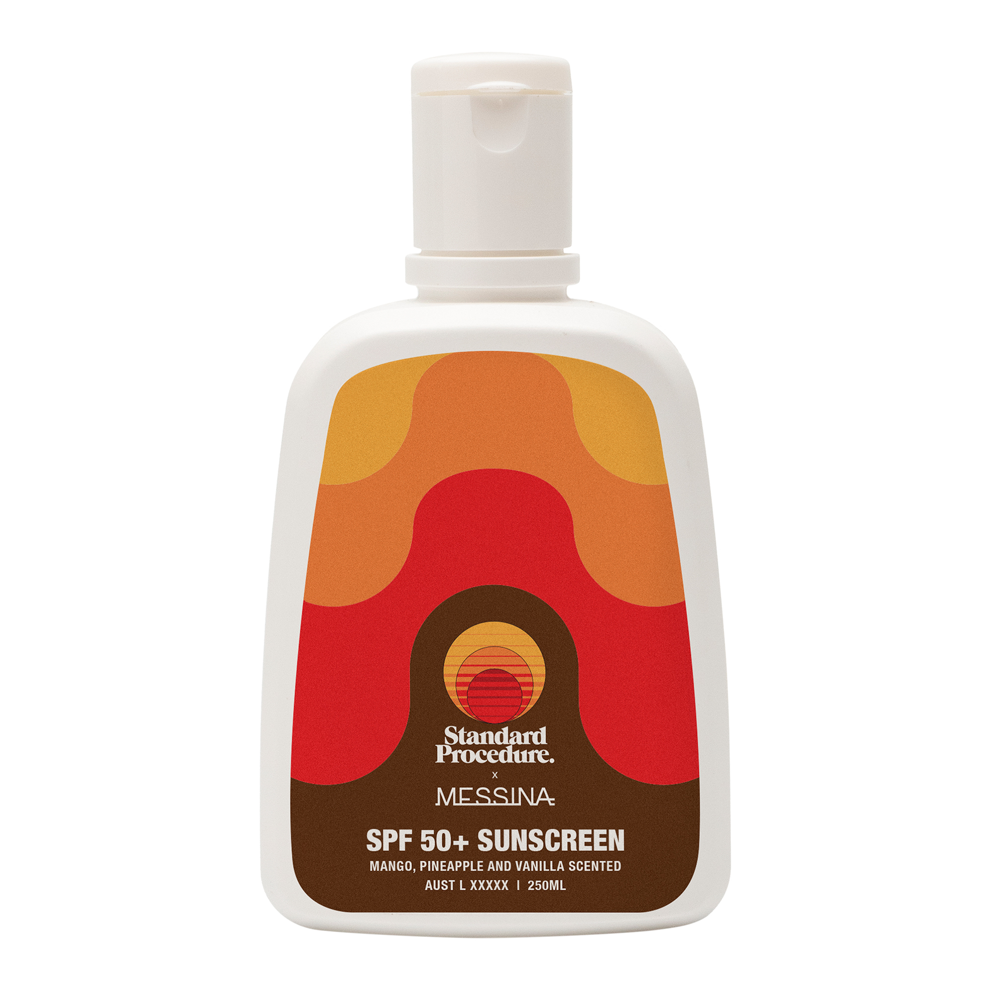 Standard Procedure x Messina Tropical Vanilla SPF 50+ Sunscreen 250ml