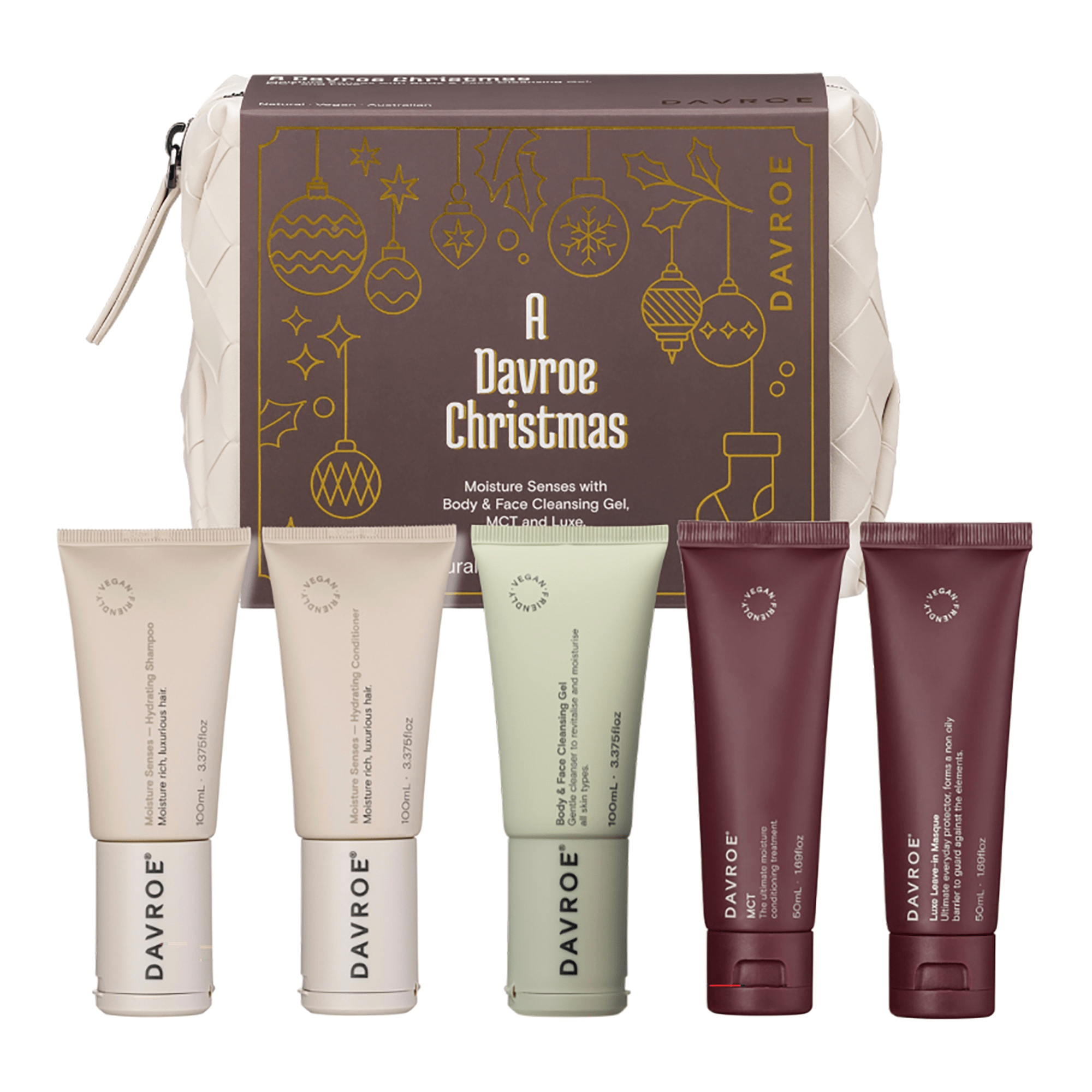 Davroe Christmas Moisture Senses Travel Pack